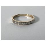 14K Diamond Band