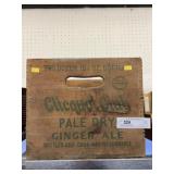 Wooden Ginger Ale Box