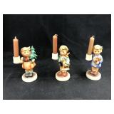 (3) Hummel Candlesticks