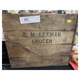 Primitive Wood Shipping Box
