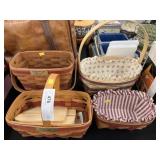(4) Longaberger Baskets