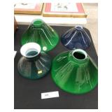 (4) New Glass Lamp Shades