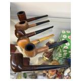 Vintage Wooden Pipes