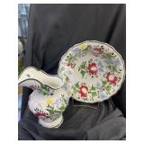 Adams Pitcher and Bowl