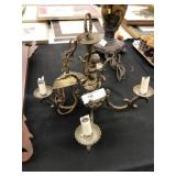Brass Plated Chandelier