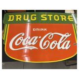 Single Sided Enameled Porcelain Sign
