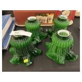 (4) New Glass Lamp Shades