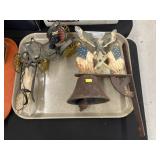 Cast Metal Bell with Carriage