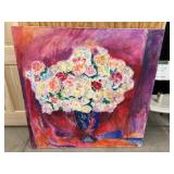 Large Oil On Canvas