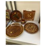 Contemporary and Commercial Redware Pottery