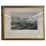 (2) Framed Lithographs