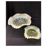 Vaseline and Coin Spot Bowls
