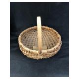 Antique Split Ash Woven Basket
