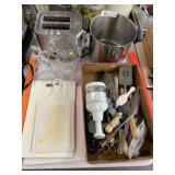 Cutting Boards, Utensils, Toaster