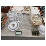 Stemware, Crockpot, Serving Dishes