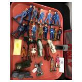 Cast Metal Soldiers and Toys