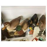 Gable and Plastic Body Duck Decoys