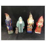 Contemporary Folk Art Wood Carvings
