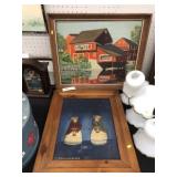(2) Framed Oil On Boards