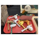 Wooden Noisemakers