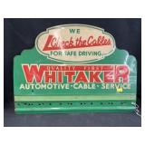Vintage Automotive Display Sign