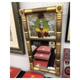 Reverse Painted Mirror