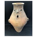 South American Face Form Vase