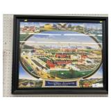Framed Berks County, PA Print