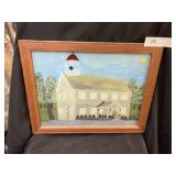 J.F. Long Reverse Painting