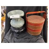 Oriental Planter with Nesting Canisters