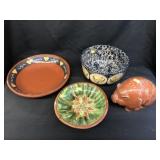 (4) Pieces of Contemporary Pottery