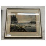 (2) Framed European Watercolors