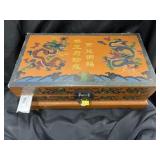 Oriental Wood Cased Rice Bowls