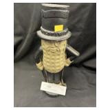 Planters Peanut Cast Metal Still Bank