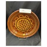Breininger Redware Pie Plate