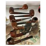 Vintage Wooden Pipes