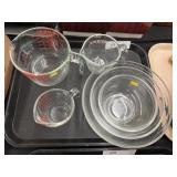 Pyrex Measuring Cups and Bowls