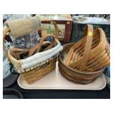 (3) Longaberger Baskets