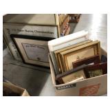 Box of Framed Goods