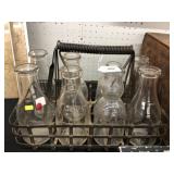 Milk Bottles with Carrier