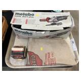 Metabo Grinder with Feed Bag