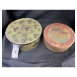 (2) Bent Wood Pantry Boxes