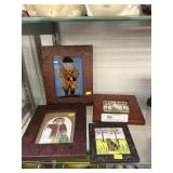 (4) Gottshall Framed Folk Art Paintings