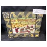 Barbara Strawser Framed Folk Art