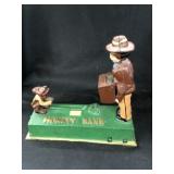 Contemporary Cast Metal Mechanical  Bank