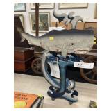 Steel Crafted Balancing Whale