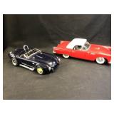 (2) 1:18 Scale Diecast Toy Vehicles