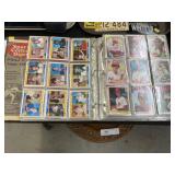 Baseball Trading Cards with Binder