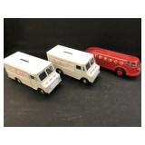 (3) Diecast Vehicle Still Banks