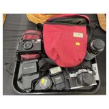 Cameras with Accessories